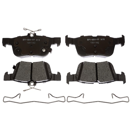 R/M Brakes OE Replacement, Ceramic, Includes Mounting Hardware MGD1665CH
